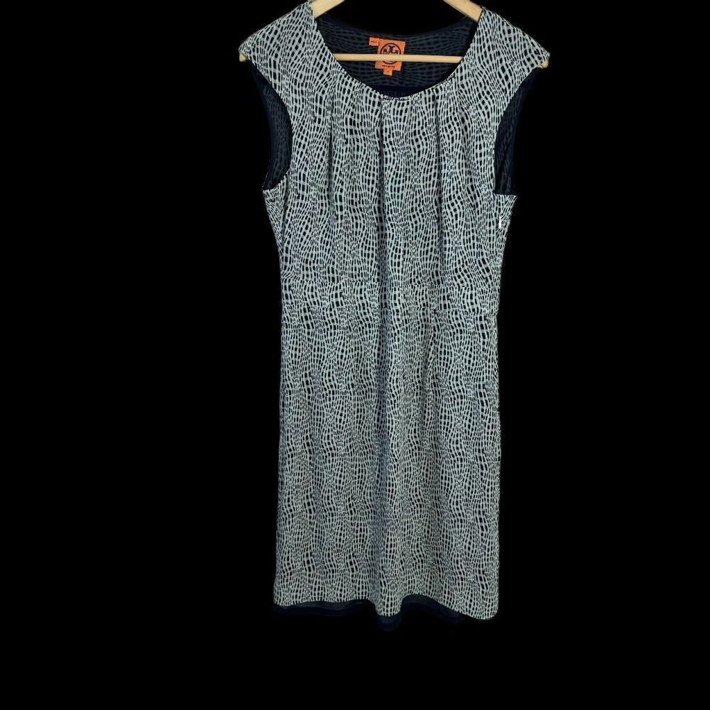 Tory Burch Silk Print Dress Sz 10